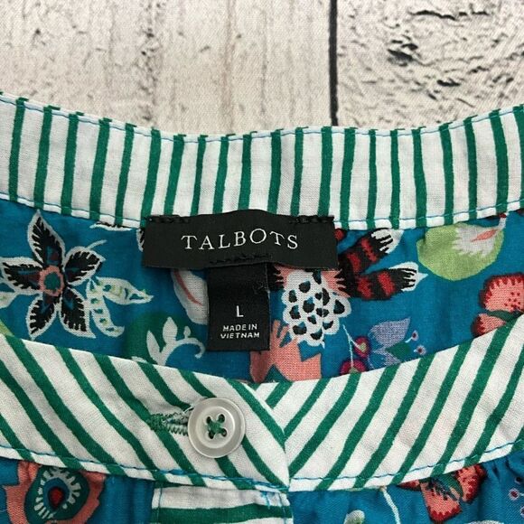 TALBOTS Floral Blouse - Picture 4 of 5